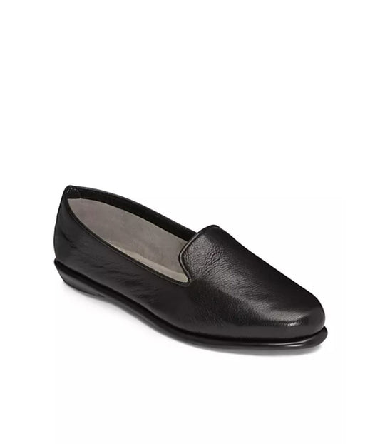 Aerosoles Betunia Flat Black Leather