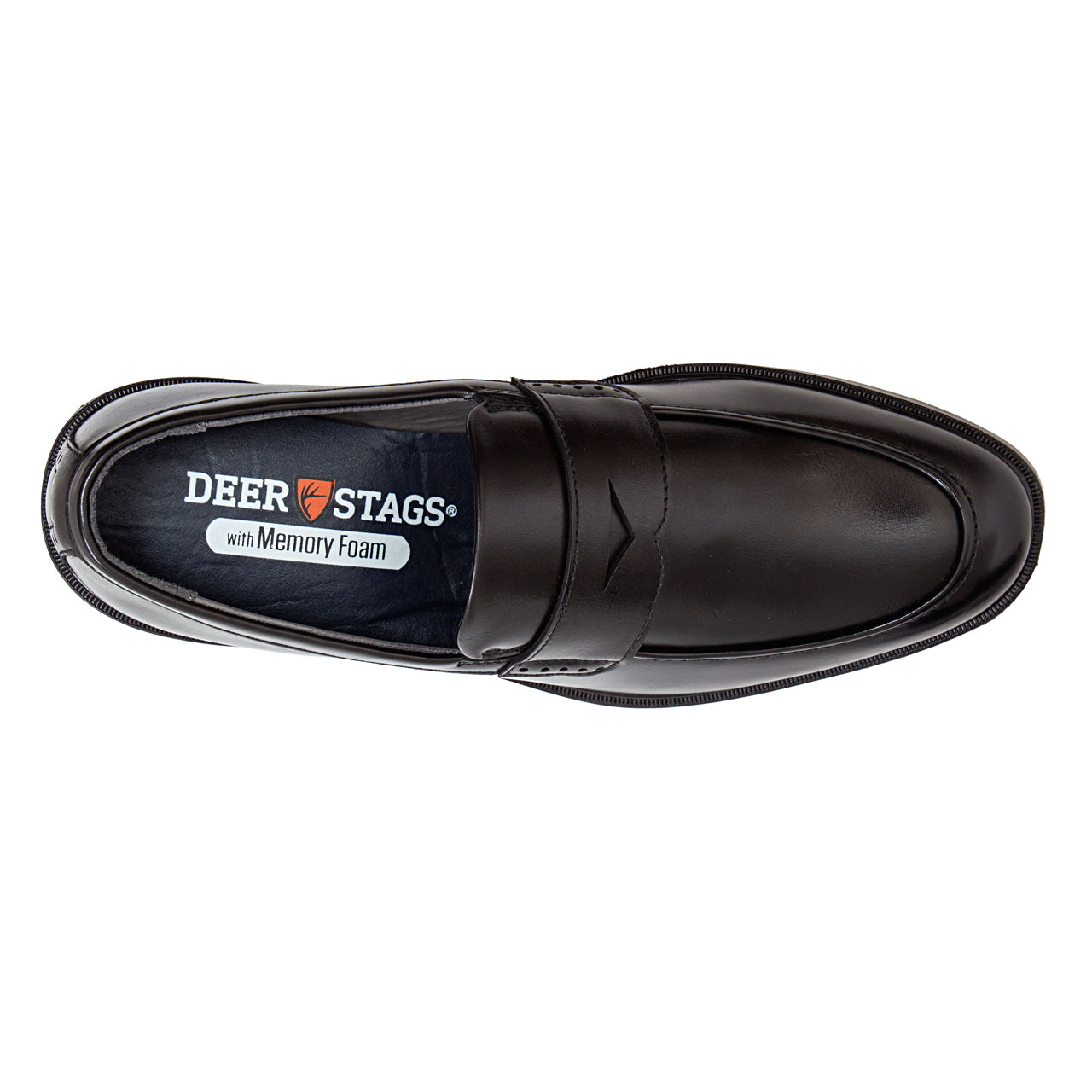Deer Stags Men's Civic Comfort Penny Loafer