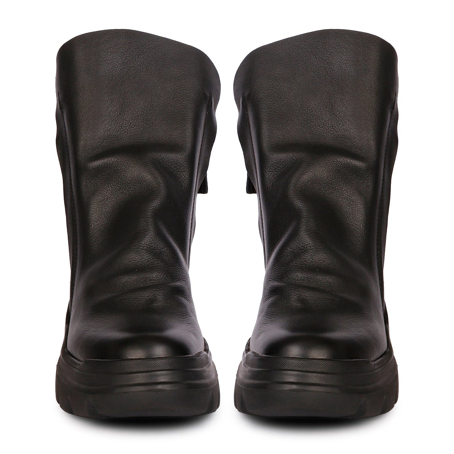Hayden Leather Boots - Black